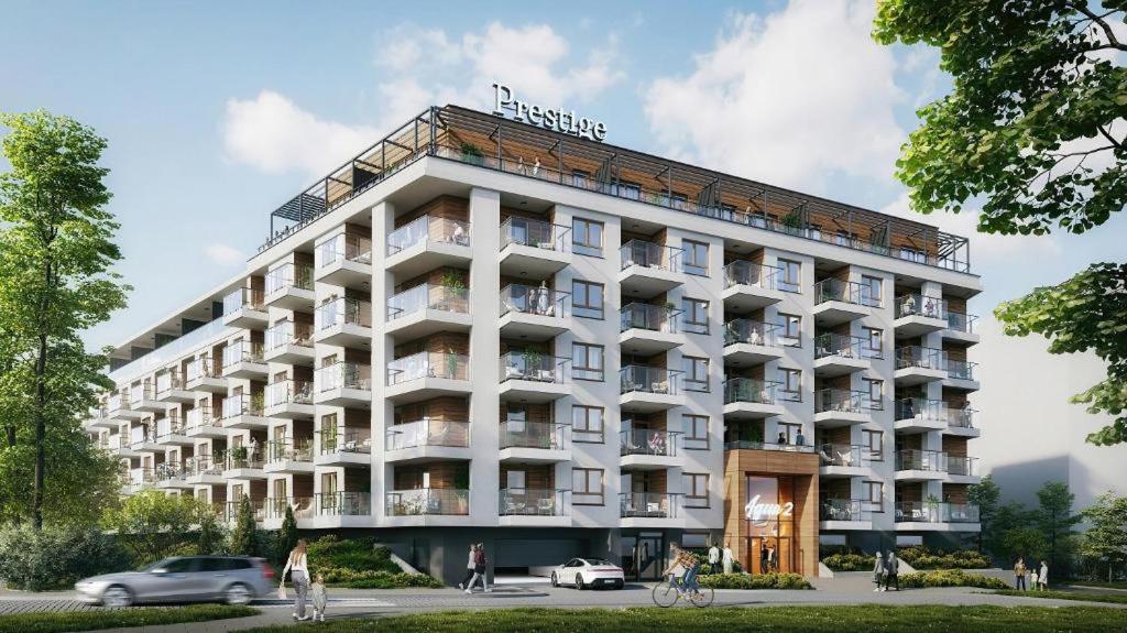 Bel Mare Aqua Apartament Parking Gratis + Taras 米兹多洛杰 外观 照片